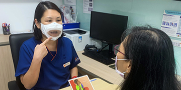 TRANSPARENT MEDICAL MASKS DEVELOPED FOR SPEECH THERAPISTS