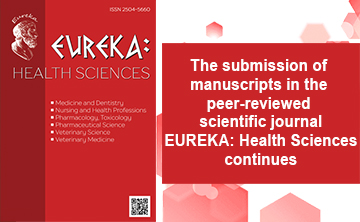 The submission of manuscripts in the peer-reviewed scientific journal EUREKA: Health Sciences continues