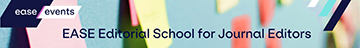 Editorial School for Journal Editors