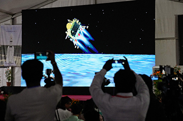 India makes history by landing spacecraft near Moon’s south pole