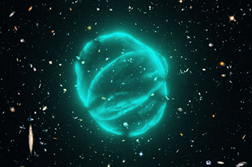 Unraveling the Enigma: Astronomers Decode the Origins of Mysterious Radio Circles in Deep Space