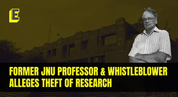 Former JNU Professor theft of research. His efforts for redressal remain unaddressed