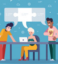 What is the difference between a lead author and co-author?