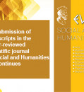 The submission of manuscripts in the peer-reviewed scientific journal EUREKA: Social and Humanities continues