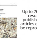 UP TO 70% OF RESULTS PUBLISHED IN ARTICLES CANNOT BE REPRODUCED