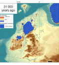Watch an ice sheet melt—and Great Britain and Ireland emerge