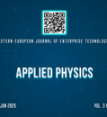 EEJET | Vol. 3 No. 5 (141) (2026) | Applied physics