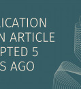 PUBLICATION OF AN ARTICLE ACCEPTED 5 YEARS AGO