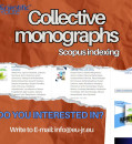 COLLECTIVE MONOGRAPHS INDEXED BY SCOPUS AT A SPECIAL PRICE!