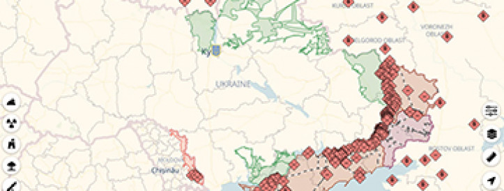 Sõjauuringute Instituut Ukrainas kaart. Ukraina sõja interaktiivne kaart