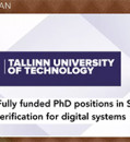 Estonia: Fully funded PhD positions in Security verification for digital systems