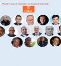 World’s Top 2% Scientists by Stanford University