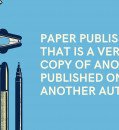 PAPER PUBLISHED THAT IS A VERBATIM COPY OF ANOTHER PUBLISHED ONE BY ANOTHER AUTHOR