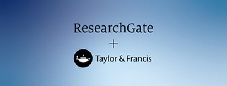 ResearchGate and Taylor & Francis PARTNER TO HELP RESEARCHERS DISCOVER JOURNALS AND ACCESS ARTICLES MORE EASILY
