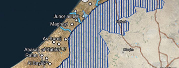 Interactive Map: Israel's Operation in Gaza - A Comprehensive Overview