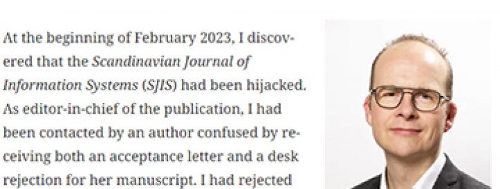 MY JOURNAL WAS HIJACKED: AN EDITOR’S EXPERIENCE