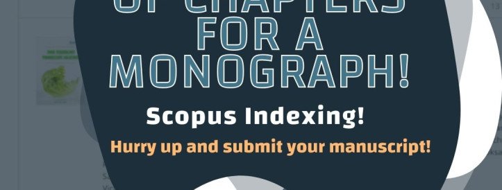We are accepting chapters for collective monographs with Scopus indexing!