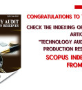 CONGRATULATIONS! A profile has been created for the journal “Technology audit and production reserves” in Scopus.